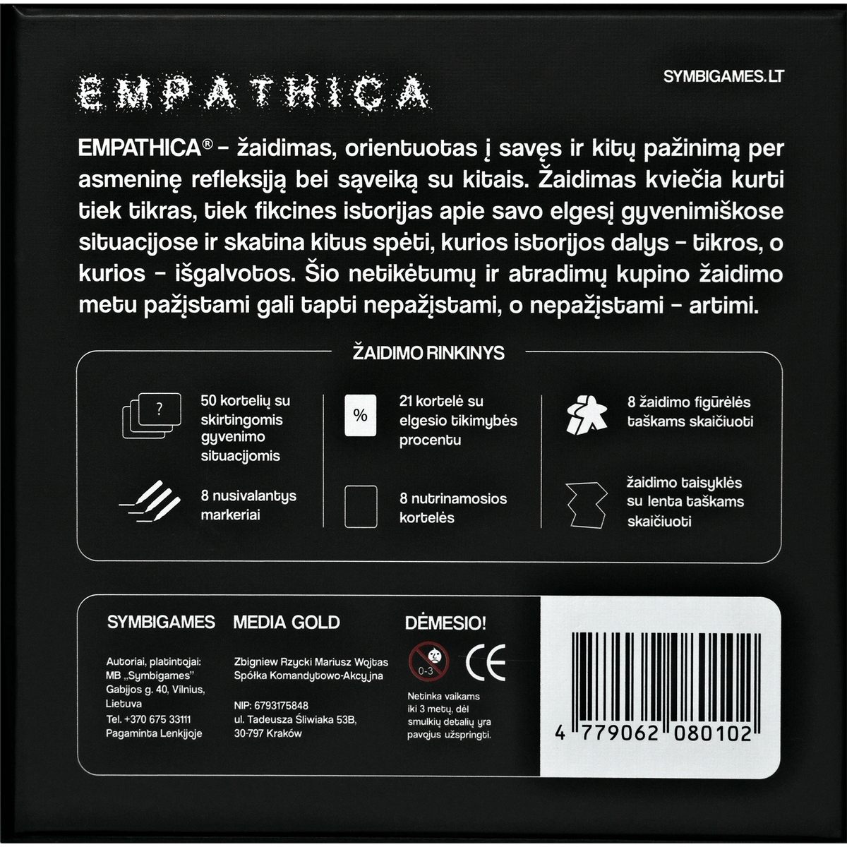 Stalo žaidimas EMPATHICA®